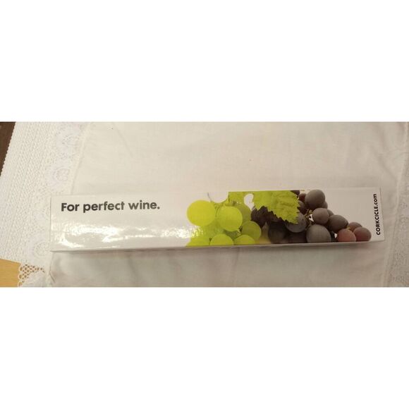 NWB Corkcicle wine chiller, ice .wine bottle cork,  accessory - Picture 4 of 7